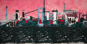 Image of a quilt by Elizabeth Barton titled Steelyard Frieze